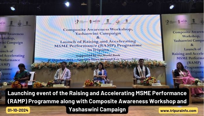 Launching event of the Raising and Accelerating MSME Performance (RAMP) Programme along with Composite Awareness Workshop and Yashaswini Campaign