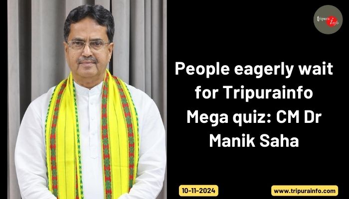 People eagerly wait for Tripurainfo Mega quiz: CM Dr Manik Saha
