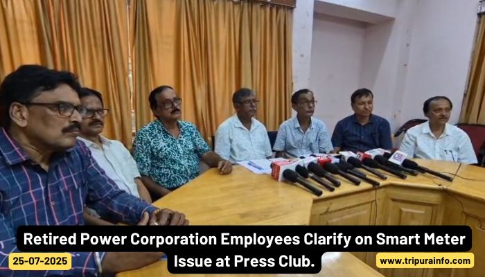 Retired Power Corporation Employees Clarify on Smart Meter Issue at Press Club