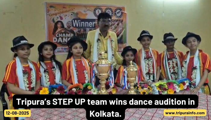 Tripura’s STEP UP team wins dance audition in Kolkata.
