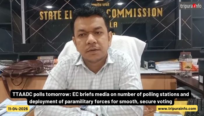 TTAADC polls tomorrow: EC briefs media on number of polling stations and deployment of paramilitary forces for smooth, secure voting.