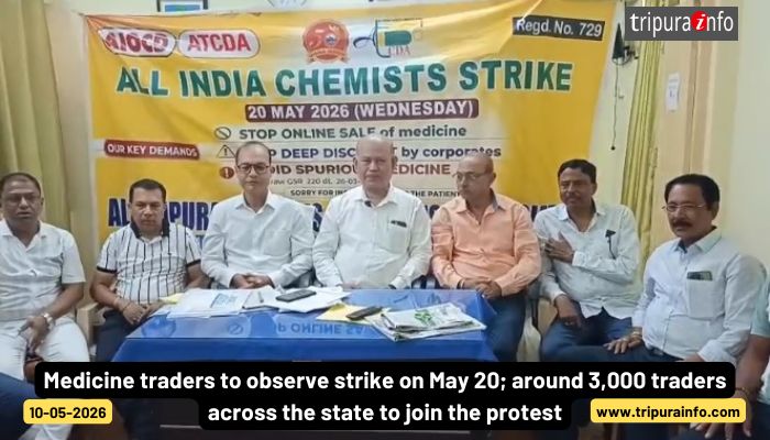 Medicine traders to observe strike on May 20; around 3,000 traders across the state to join the protest.