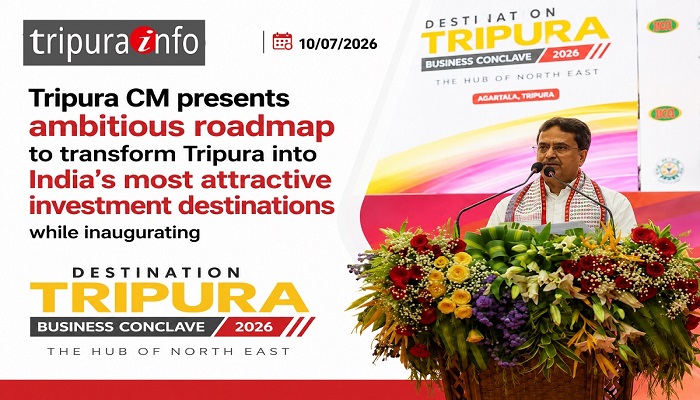 Tripura CM presented ambitious roadmap to transform Tripura into India