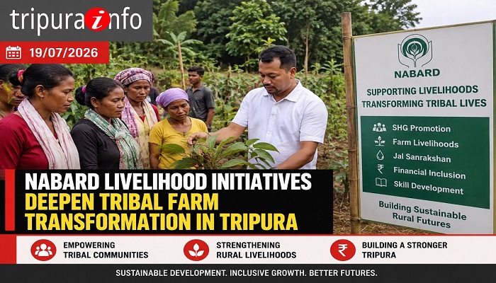 NABARD livelihood initiatives deepen tribal farm transformation in Tripura