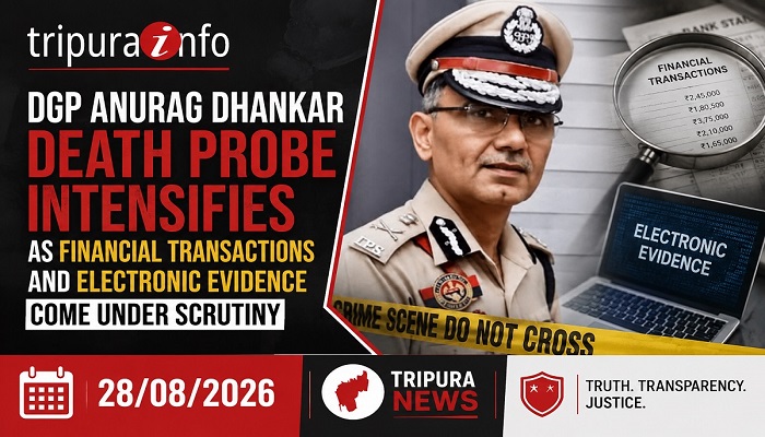 DGP Anurag Dhankar Death Probe Intensifies as Financial Transactions and Electronic Evidence Come Under Scrutiny