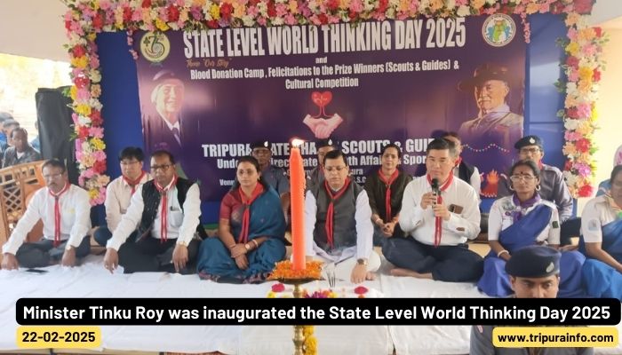 Minister Tinku Roy was inaugurated the State Level World Thinking Day 2025
