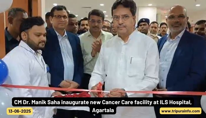 CM Dr. Manik Saha inaugurate new Cancer Care facility at ILS Hospital, Agartala