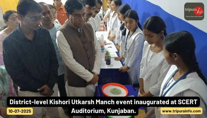 District-level Kishori Utkarsh Manch event inaugurated at SCERT Auditorium, Kunjaban.