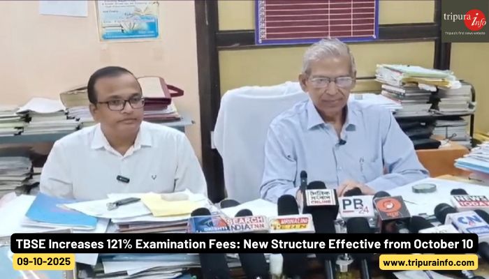TBSE Increases 121% Examination Fees: New Structure Effective from October 10