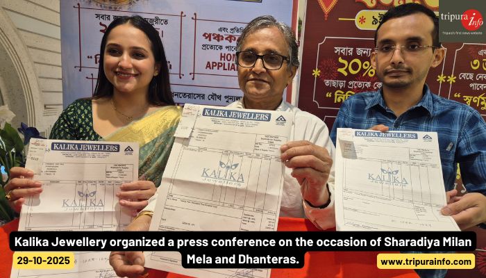 Kalika Jewellery organized a press conference on the occasion of Sharadiya Milan Mela and Dhanteras.