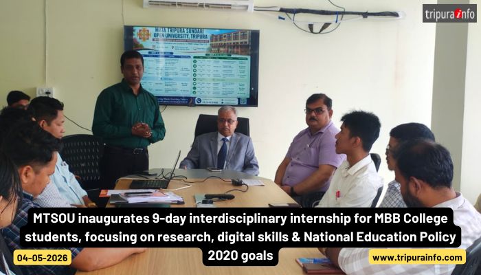 MTSOU inaugurates 9-day interdisciplinary internship for MBB College students, focusing on research, digital skills & National Education Policy 2020 goals.