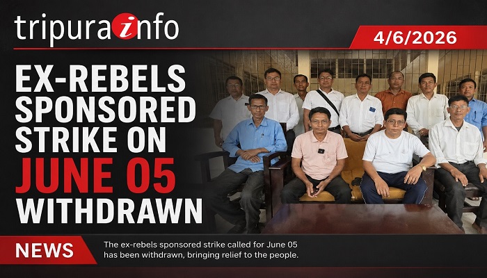 Ex-rebels sponsored strike on June 05 withdrawn 
