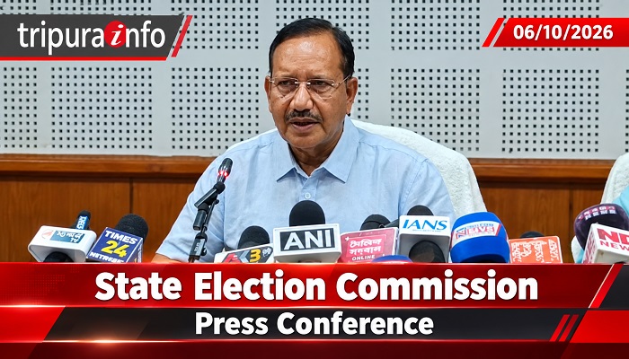 81.29% Voter Turnout in TTAADC Village Committee Elections; Polling and Counting Peaceful, Says State Election Commissioner P.K. Chakraborty
