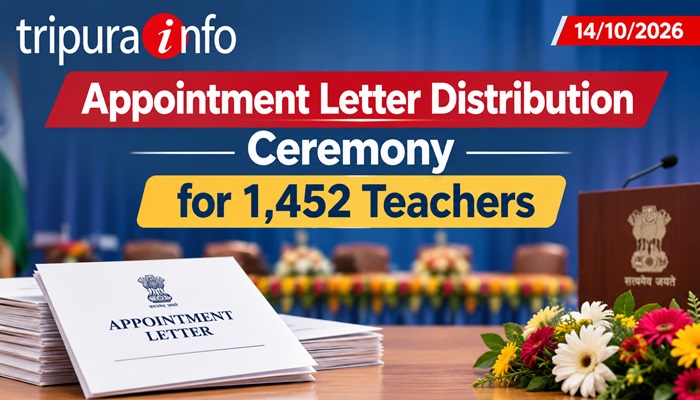 Appointment Letter Distribution Ceremony for 1,452 Teachers