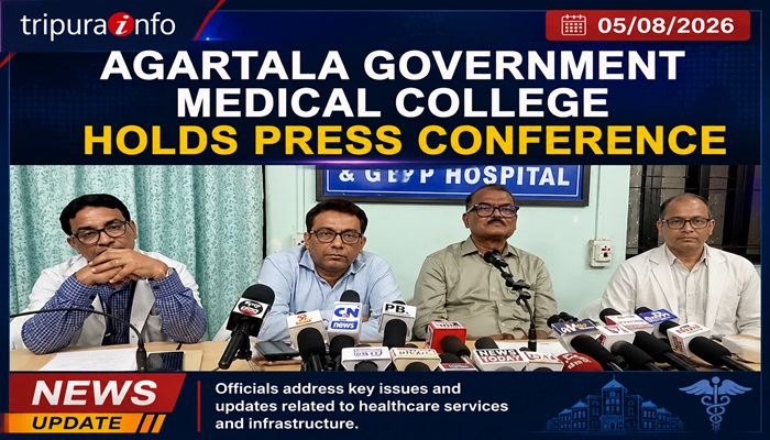 Agartala Government Medical College Holds Press Conference