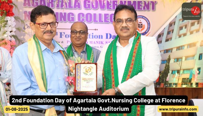 2nd Foundation Day of Agartala Govt.Nursing College at Florence Nightangle Auditorium