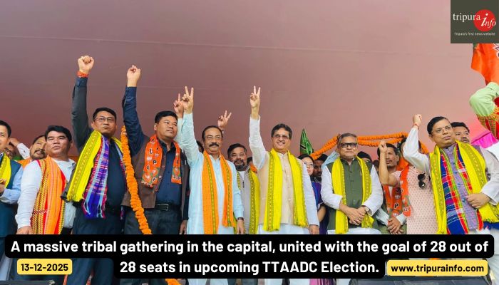 A massive tribal gathering in the capital, united with the goal of 28 out of 28 seats in upcoming TTAADC Election.