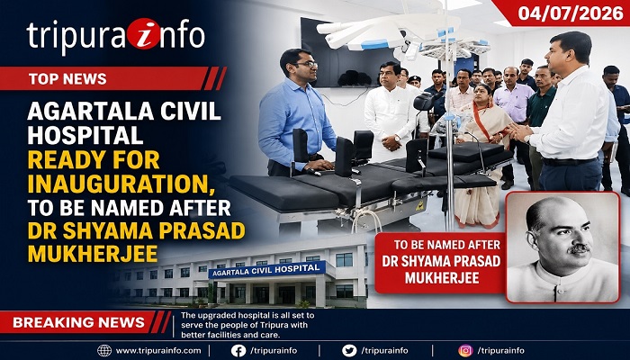 Agartala Civil Hospital Ready for Inauguration, to be Named After Dr Shyama Prasad Mukherjee