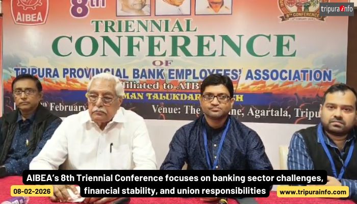 AIBEA’s 8th Triennial Conference focuses on banking sector challenges, financial stability, and union responsibilities.