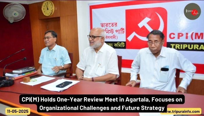 CPI(M) Holds One-Year Review Meet in Agartala, Focuses on Organizational Challenges and Future Strategy