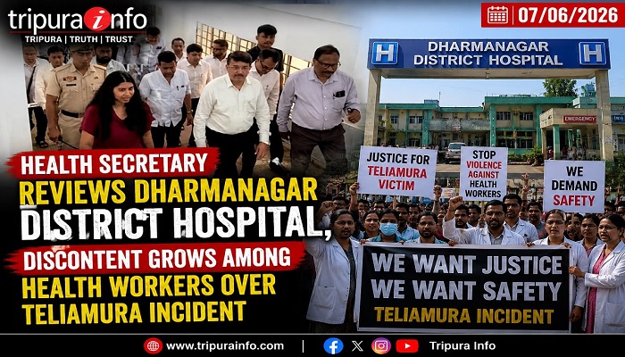 Health Secretary Reviews Dharmanagar District Hospital