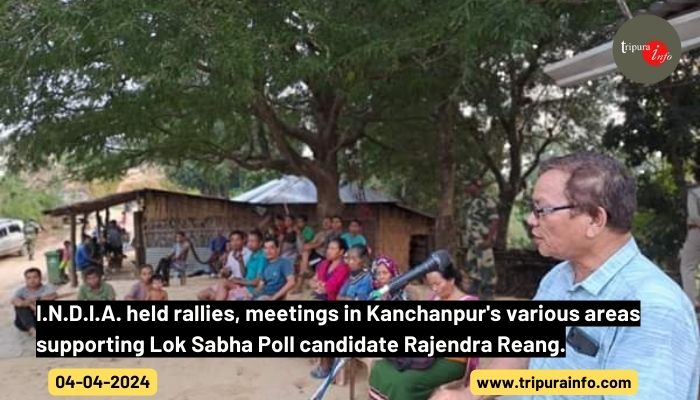 I.N.D.I.A. held rallies, meetings in Kanchanpur