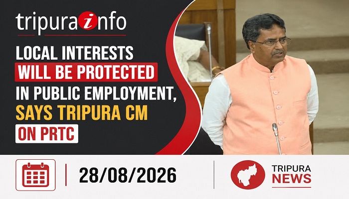 Local interests will be protected in public employment, says Tripura CM on PRTC