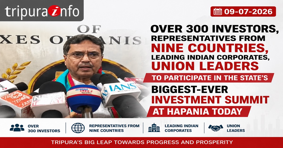 Over 300 investors, representatives from nine countries, leading Indian corporates,  Union leaders to participate in the State