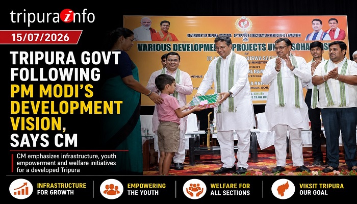 Tripura govt following PM Modi