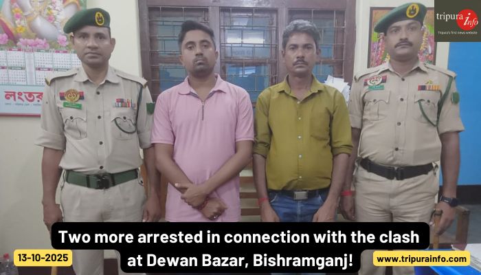 Two more arrested in connection with the clash at Dewan Bazar, Bishramganj!