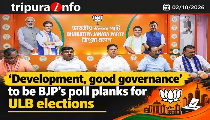 ‘Development, good governance’ to be BJP’s poll planks for ULB elections
