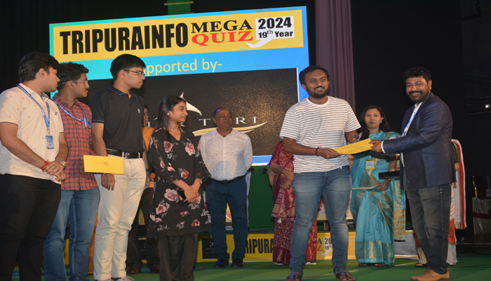 Tripurainfo Mega Quiz - 2023, Photograph