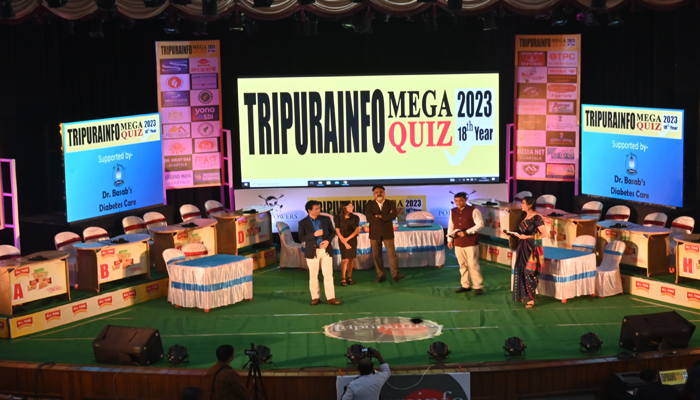 Tripurainfo Mega Quiz - 2022, Photograph