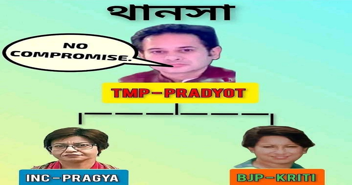 Facebook Post Mocking Tipra Motha Founder Pradyot Kishore Debbarma Goes Viral