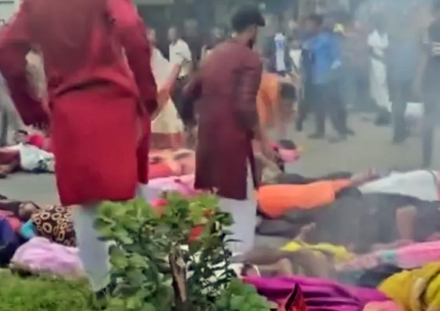 Five Hindu devotees die by electrocution in Bagura town of Bangladesh during ‘Rathayatra’ procession